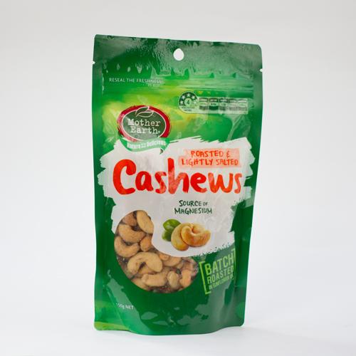 Mother Earth Cashews Roast Light Salted 150g