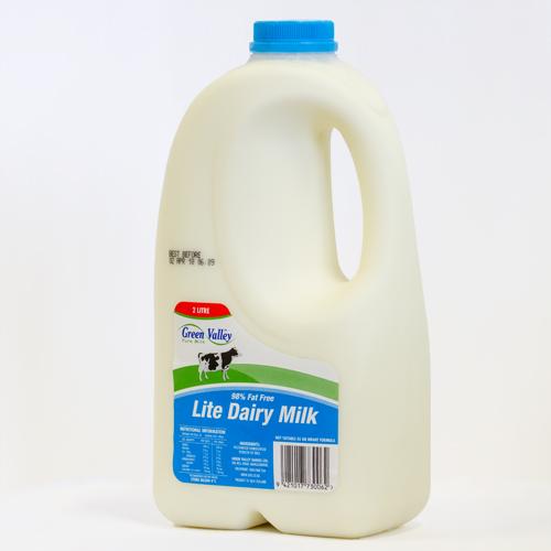 Green Valley Milk Lite 2L