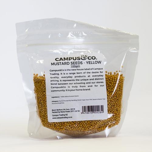 C&C Mustard Seeds Yellow 100g