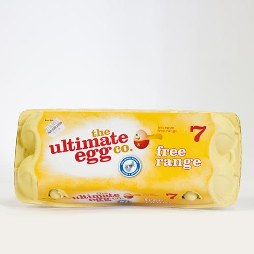 Ultimate Egg Co Freerange Eggs Size 7/10pk