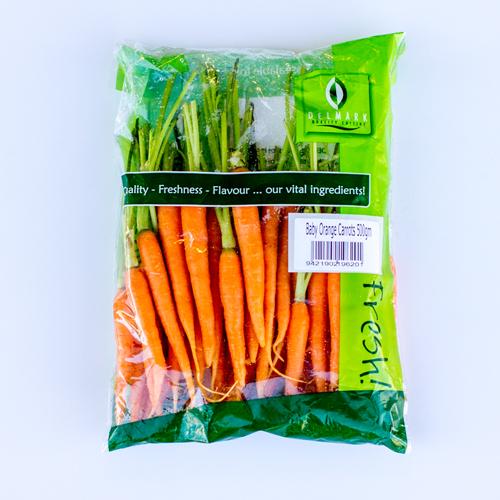 Baby Carrots Orange, 500g