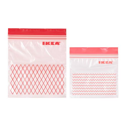 Ikea Resealable Bags 1L & 0.4L