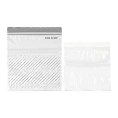 Ikea Resealable Bags 2.5L & 1.2L