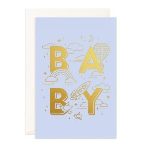 Fox & Fallow Baby Greeting Card ea