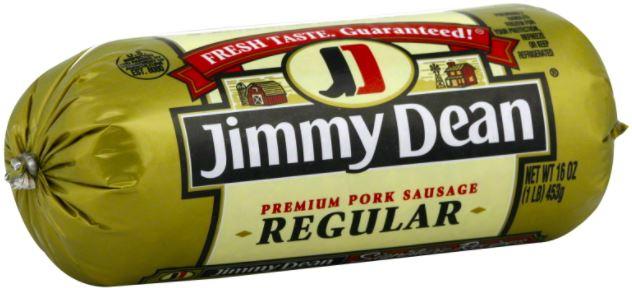 Jimmy Dean Regular Premium Pork Sausage, 1 lb