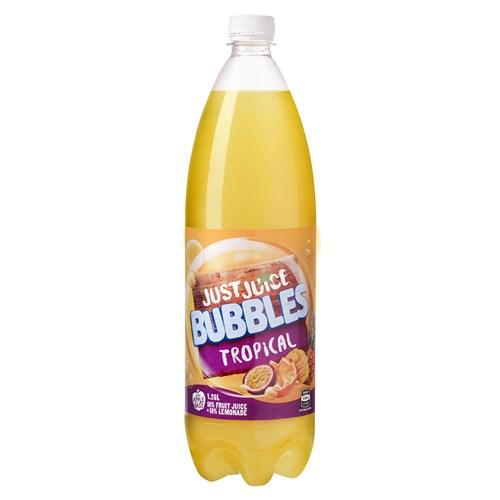 Just Juice Bubbles 1.25L - Tropical