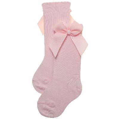 Carlomagno 2946 Bow Knee High Sock pr