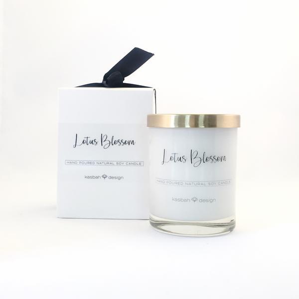 Lge Soy Candle Lotus Blossom