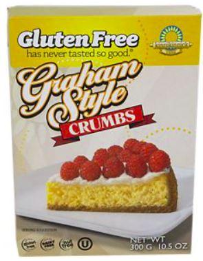 Kinnikinnick Gluten Free Graham Style Crumbs 10.5oz