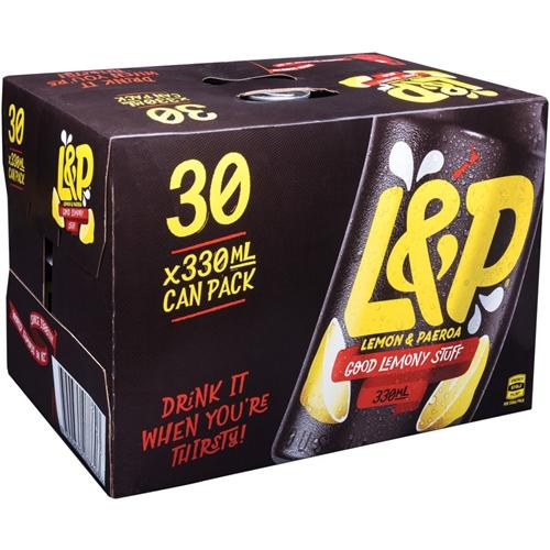 L&P Cans 330/30pk