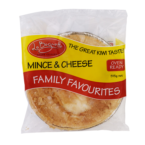 La Baguette Family Mince & Cheese 515g