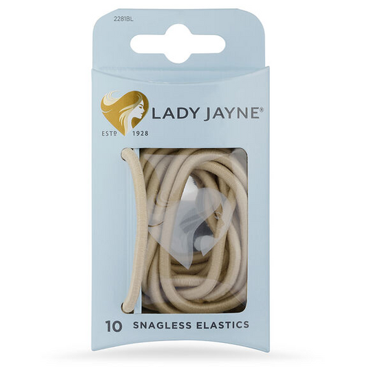 Lady Jayne 2281BL Elastics Snagless Blonde 10 Pack