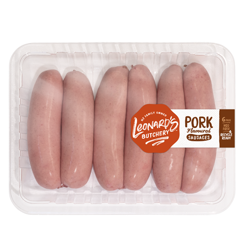 Pork Flavoured Sauage 6pk