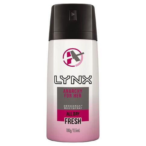 Lynx Female Bodyspray Anarchy 100g