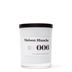 Maison Blanche 006 Rose & Amber / Large Candle