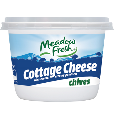 Meadow Fresh Cottage Cheese with Chives 250g