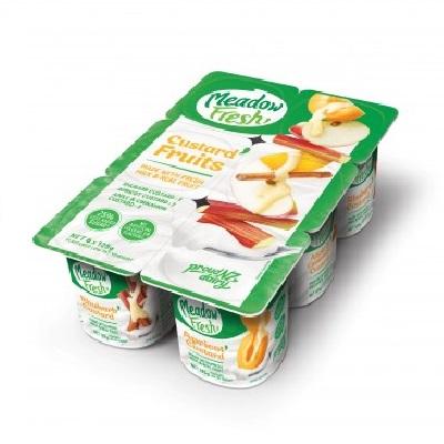 Meadow Fresh Yoghurt Custard Fruits 6pk