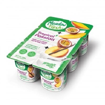 Meadow Fresh Yoghurt Tropical Passion 6pk