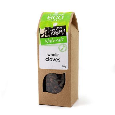 Mrs Rogers Std Eco Cloves Whole 20g