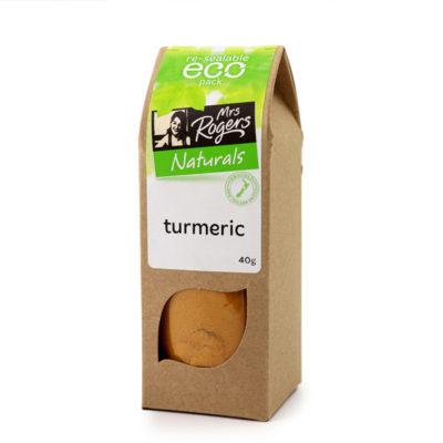 Mrs Rogers Std Eco Turmeric Ground 40g