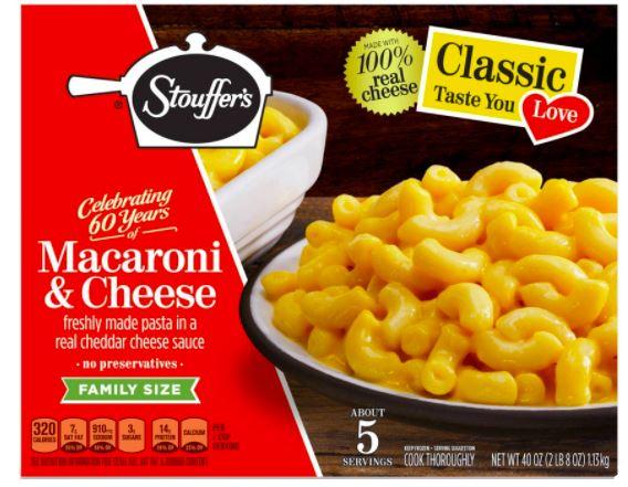 Stouffer's Macaroni & Cheese Family Size 40 oz