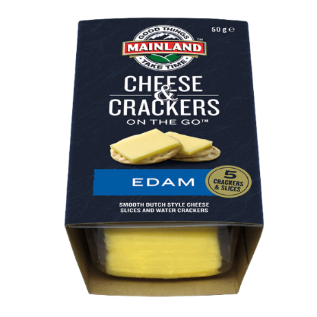 Mainland On The Go Edam Crackers & Cheese