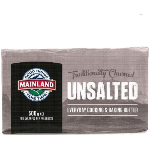 Mainland Unsalted Butter 500g