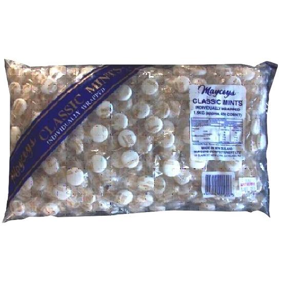 Mayceys Wrapped Classic Mints 1.5kg