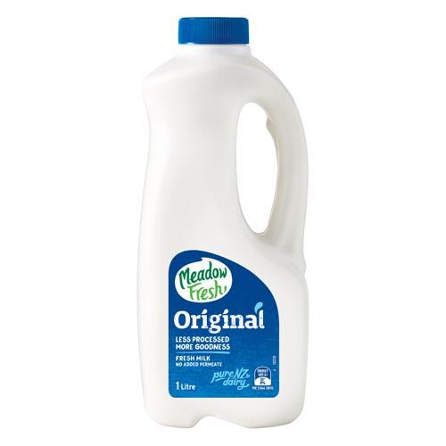 Meadowfresh Milk Original 1L