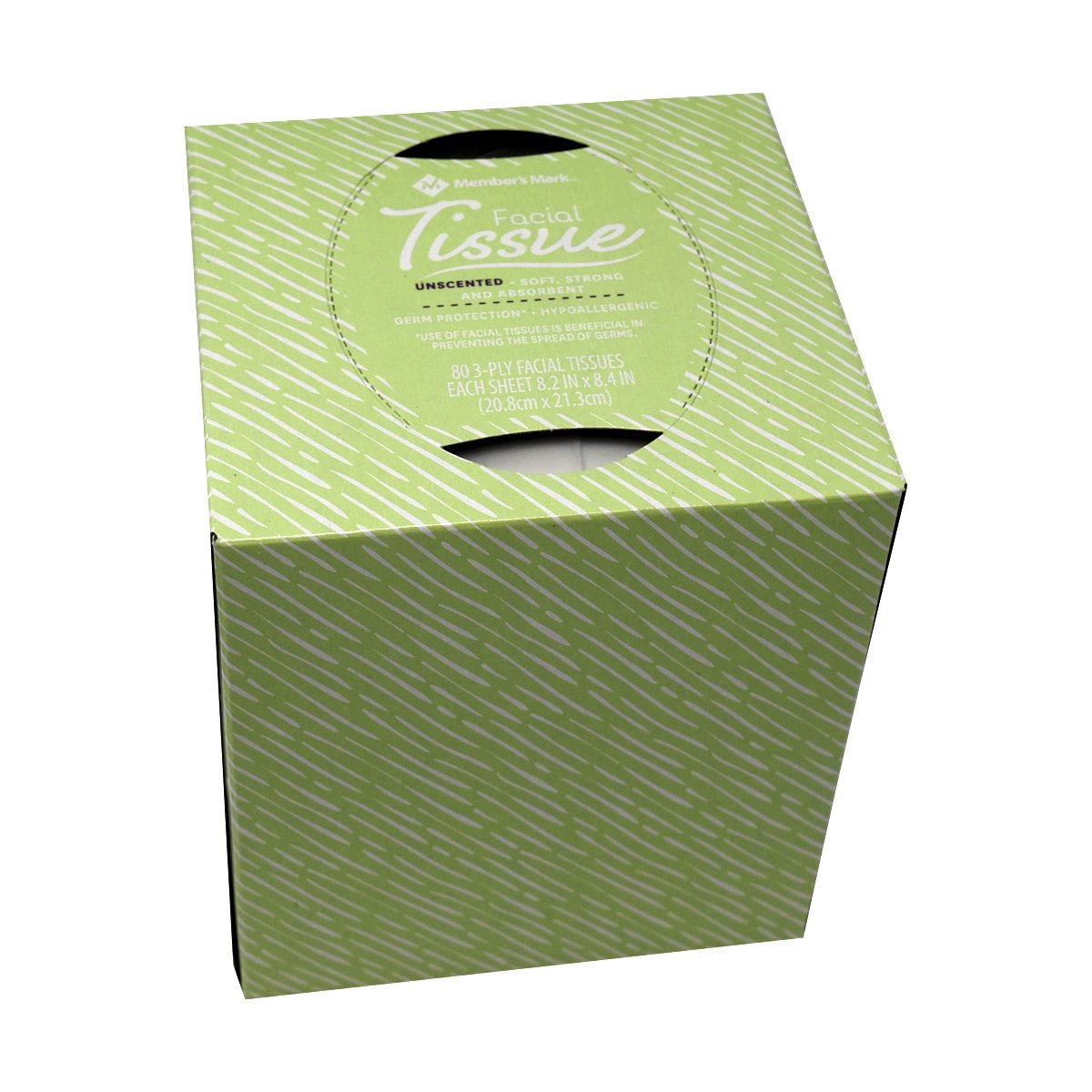 Member's Mark Facial Tissue Square Box
