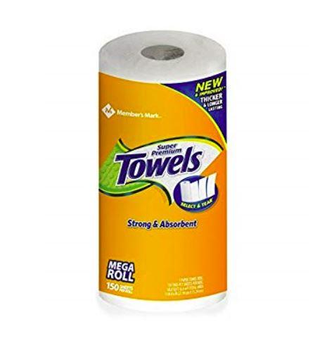 Member's Mark Mega Roll 150 Sheet Paper Towel