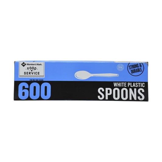 Member's Mark Food Service White Plastic Spoons