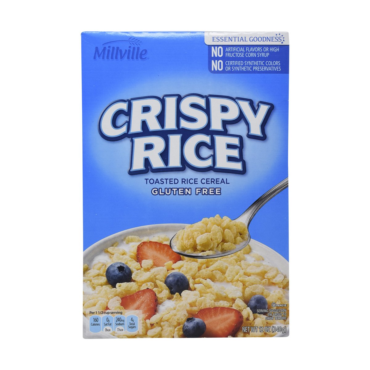 Millville Crispy Rice Toasted Rice Cereal