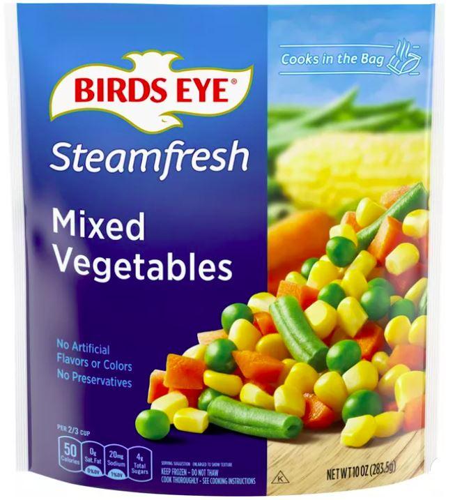 Birds Eye Steamfresh Mixed Vegetables 10oz