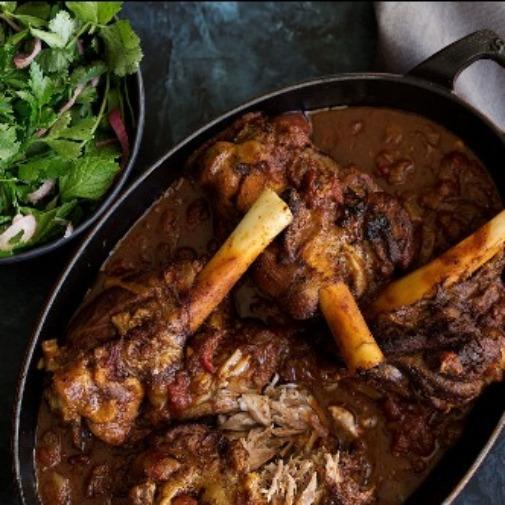 E&B Frozen Meal Moroccan Lamb Shanks 2 Serve