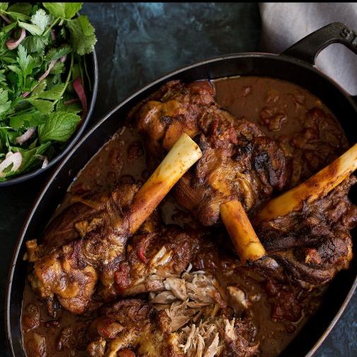 E&B Frozen Meal Moroccan Lamb Shanks 4 Serve