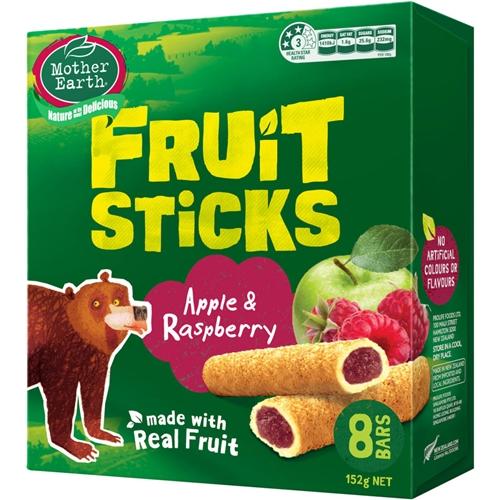 Mother Earth Fruit Sticks Raspberry 152g