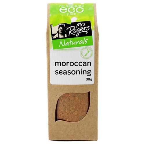 Mrs Rogers Std Eco Moroccan Seasoning 38g