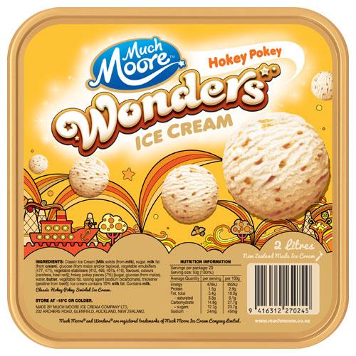 Much Moore Hokey Pokey Ice Cream 2L