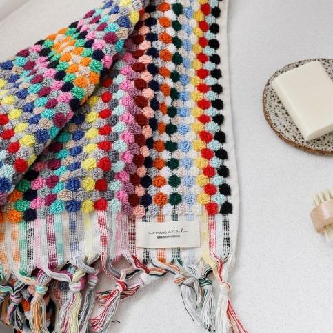 Miss April Multi-coloured Hand Towel