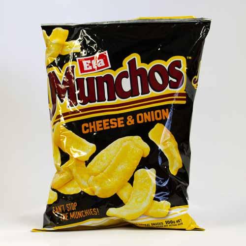 Eta Munchos Cheese & Onion Wheat Snacks 100g