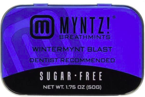 Myntz Wintermynt Blast Breathmints Sugar Free