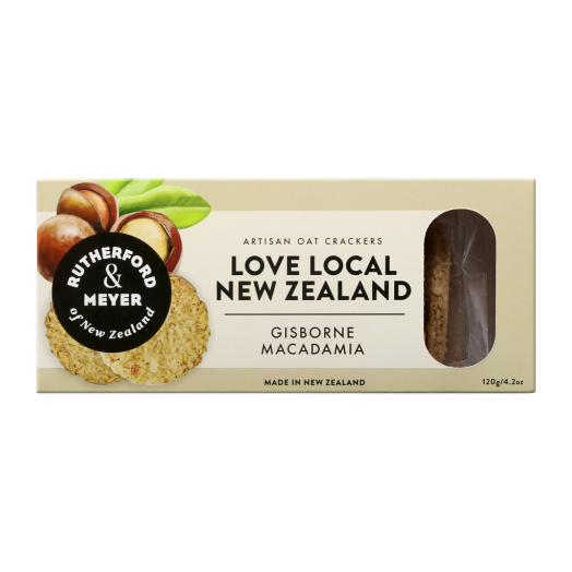 Rutherford & Meyer Macadamia Crackers 120g