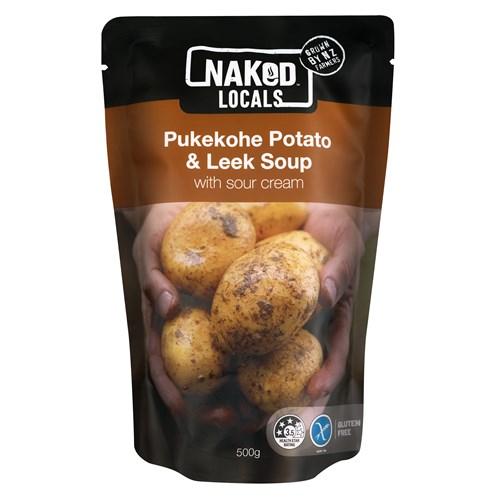 Naked Locals Pukekohe Potato & Leek Soup 500g