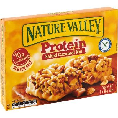 Nature Valley Protein Salted Caramel Nut Protein Bars 4pk 160g