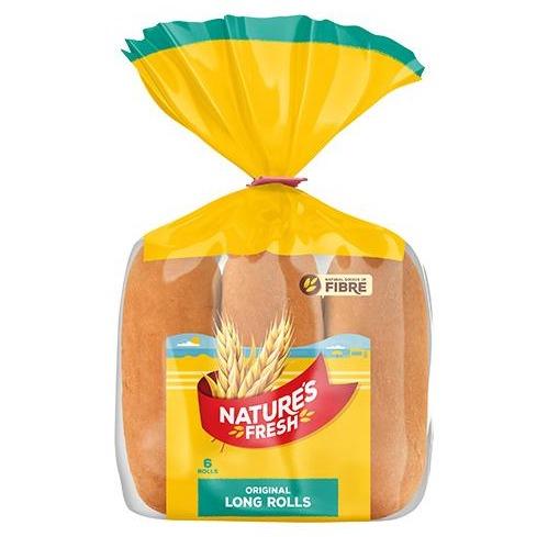 Natures Fresh Buns, Long Rolls or Sliders Frozen
