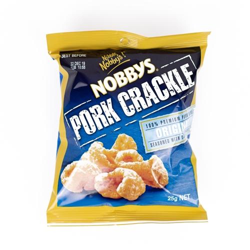 Nobbys Pork Crackle Original 25g