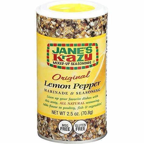 Janes Krazy Lemon Pepper 70.8g