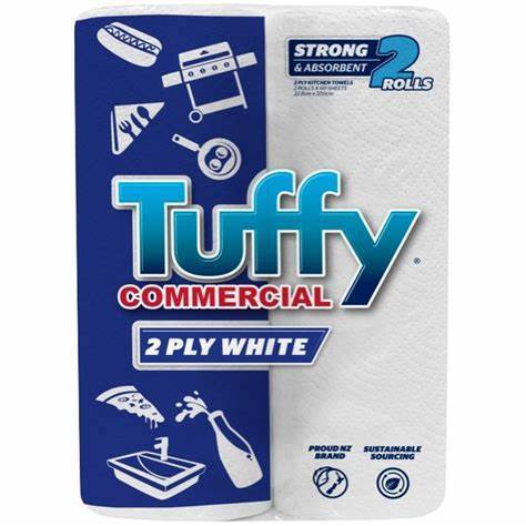 Tuffy Kitchen Paper Towel 2ply 60S Twin Pk