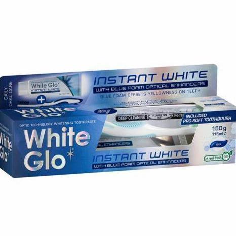 White Glo Instant White Toothpaste 150g